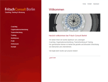 Tablet Screenshot of fritsch-consult-berlin.de